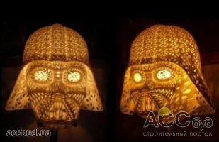 Необычный светильник Darth Vader Table Lamp