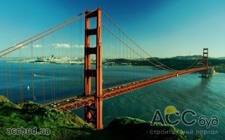 Самый узнаваемый мост Golden Gate Bridge