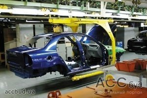 В 2012 году Украина произвела 36,9% меньше легковых автомобилей