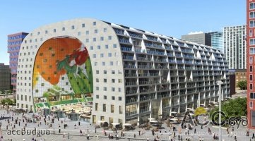 Рынок + жилой дом = Markthal Rotterdam