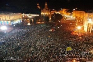 На Евромайдане в средне собирают пожертвований на 500 тис. грн. в день