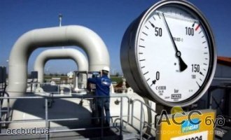 Украина потребляет вдвое меньше газа