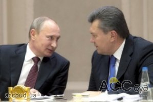 Путин поздравил Януковича с совместными товарищескими и деловыми отношениями