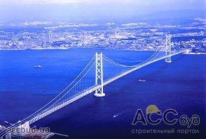 Akashi-Kaikyо Bridge – самый длинный подвесной мост